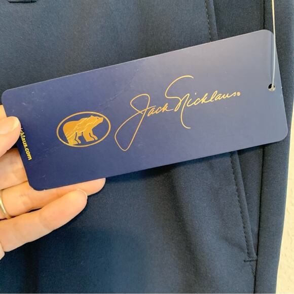 Jack Nicklaus Blue Golf Chino Tech Short - Picture 3 of 8